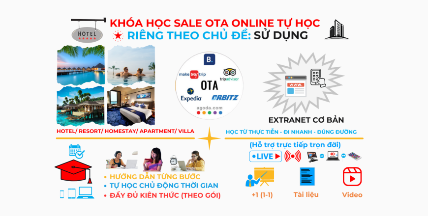 Otavn Ota Viet Nam Dao Tao Sale Ota Tu Hoc Online Rieng Chu De Su Dung Extranet Kenh Ota